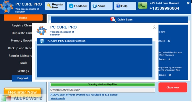 PC Cure Pro 5 Free Download