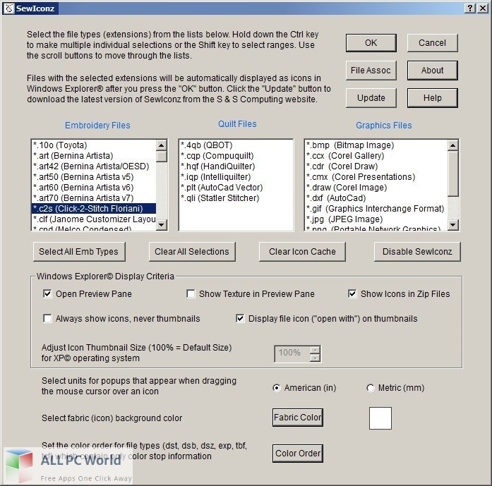 S&S Computing SewIconz for Free Download
