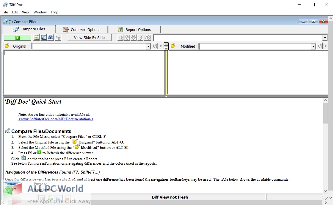 SoftInterface Diff Doc Pro Free Download