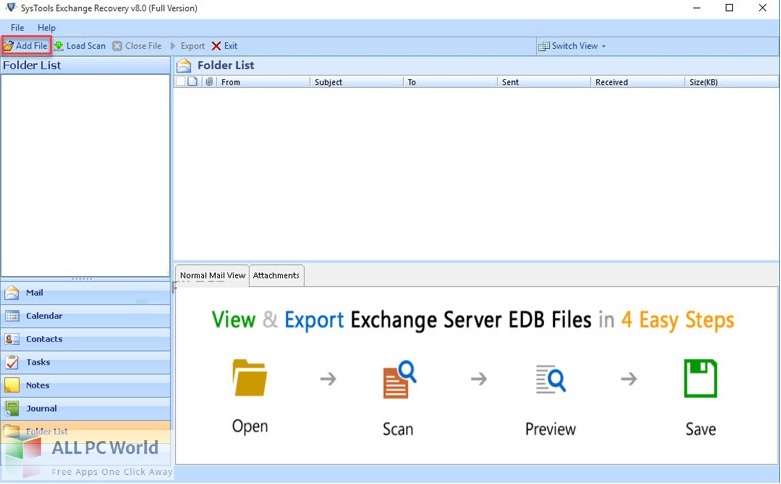 SysTools Exchange Recovery Free Download
