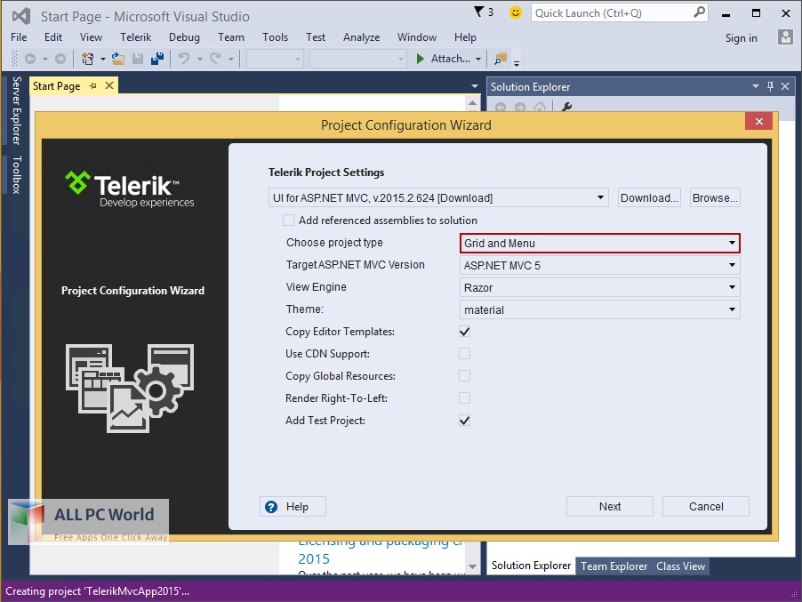 Telerik Collection for .NET R1 for Free Download