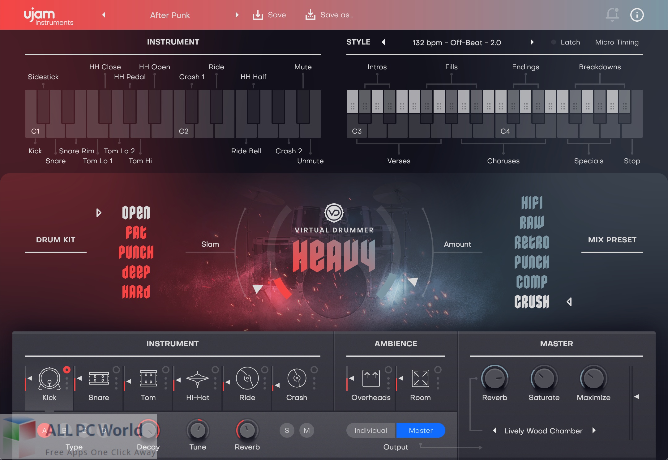 UJAM Virtual Drummer HEAVY for Free Download