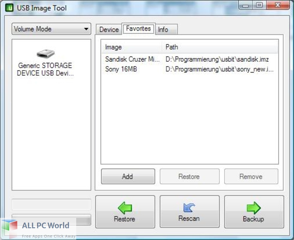 USB Image Tool for Free Download