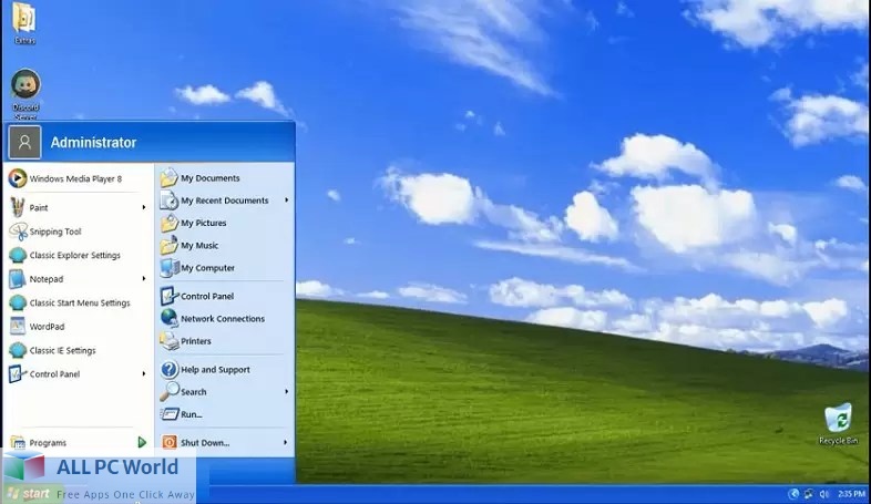 Windows 10 (XP Edition) PreActivated Free Download