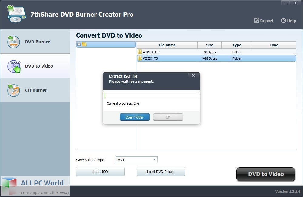 7thShare DVD Burner Creator Pro Download Free