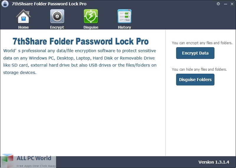 7thShare Folder Password Lock Pro Free Download
