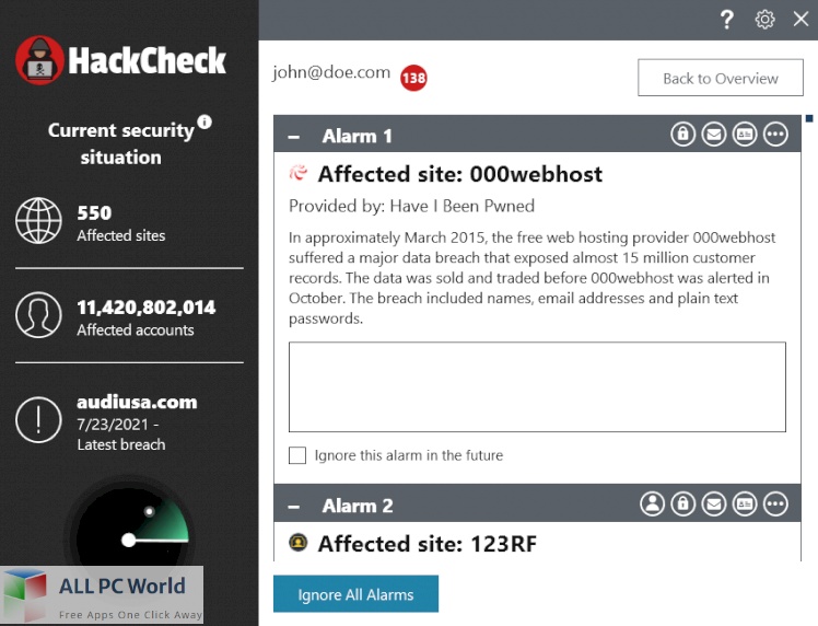 Abelssoft HackCheck Free Download
