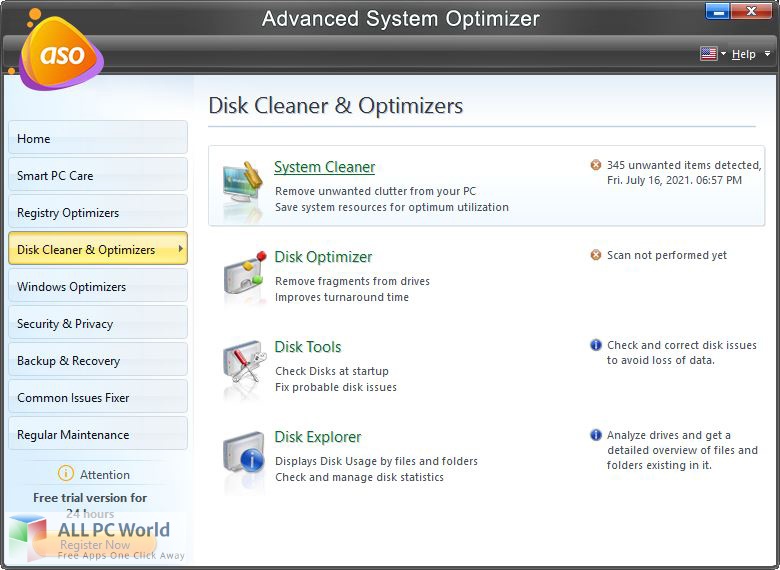 Advanced System Optimizer for Free Download