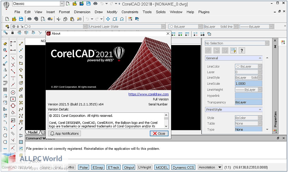 CorelCAD 2021.5 Build 21 Free Download
