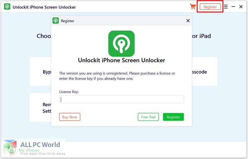 Foneazy Unlockit iPhone Screen Unlocker Free Download