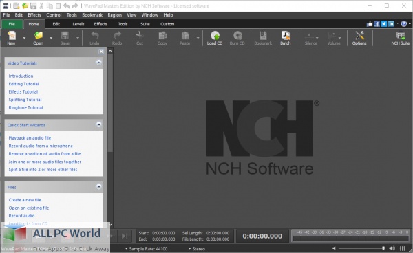 NCH WavePad 16 Free Download
