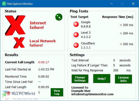 Net Uptime Monitor for Free Download