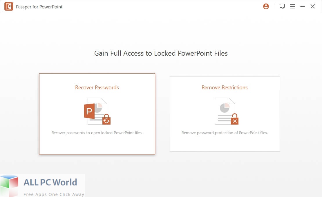 Passper for PowerPoint 3 Free Download