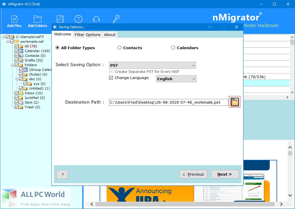 RecoveryTools Lotus Notes Migrator 6 for Free Download