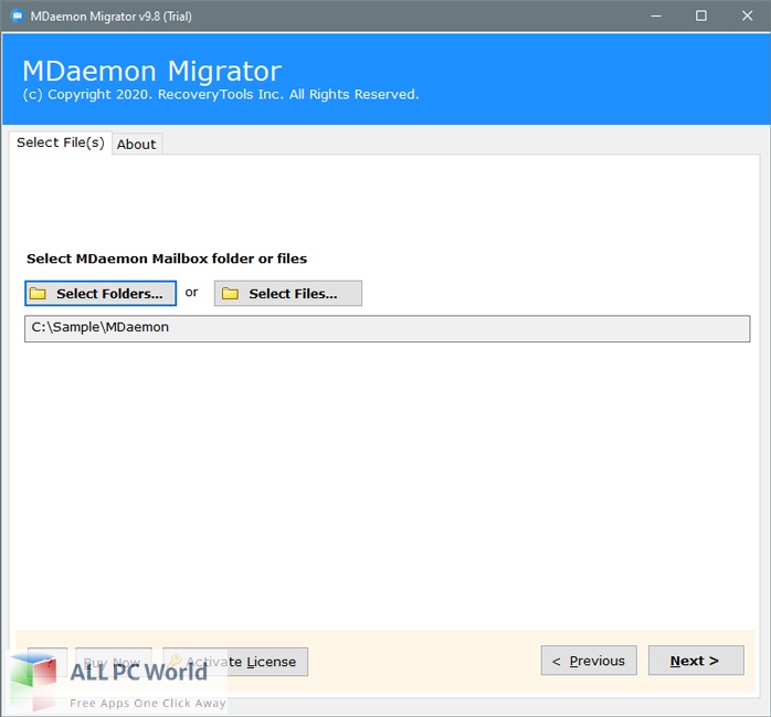 RecoveryTools MDaemon Migrator Free Download
