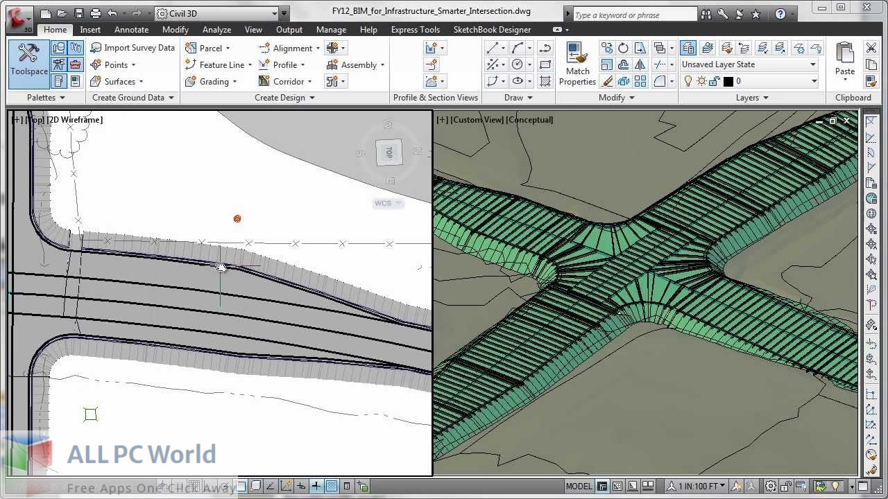 Autodesk AutoCAD Civil 3D Free Download