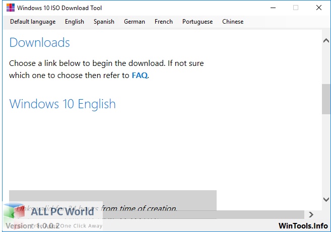 Windows 10 ISO Download Tool for Free Download