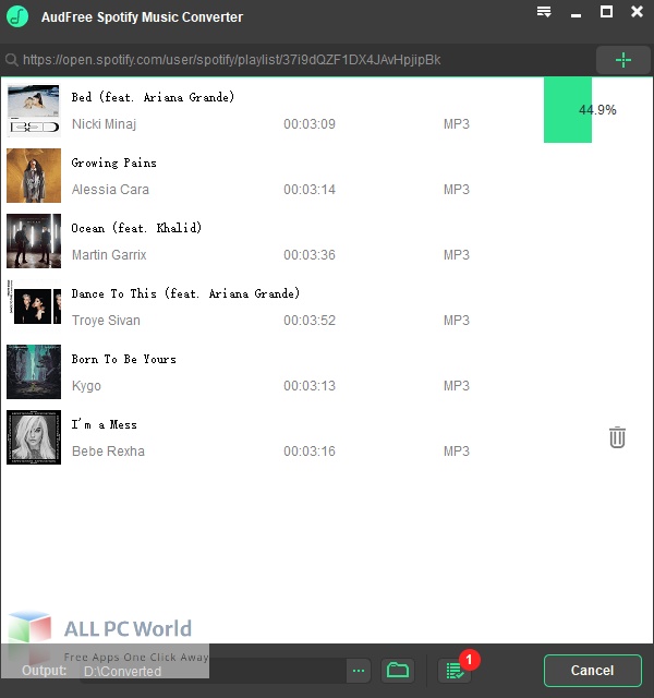 AudFree Tidable Music Converter 2 Download