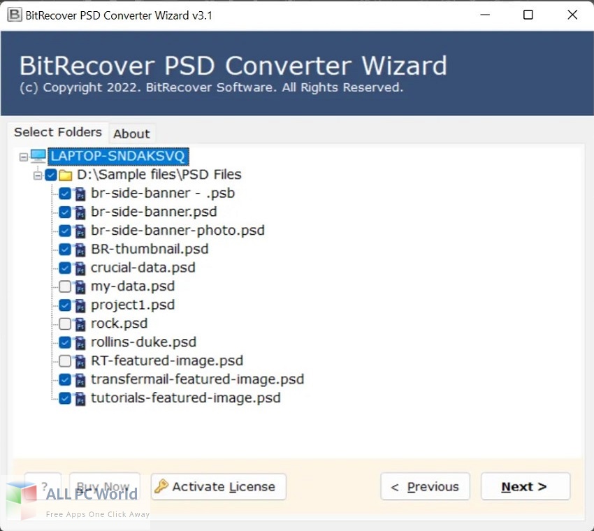 BitRecover PSD Converter Wizard 3 Free Setup Download