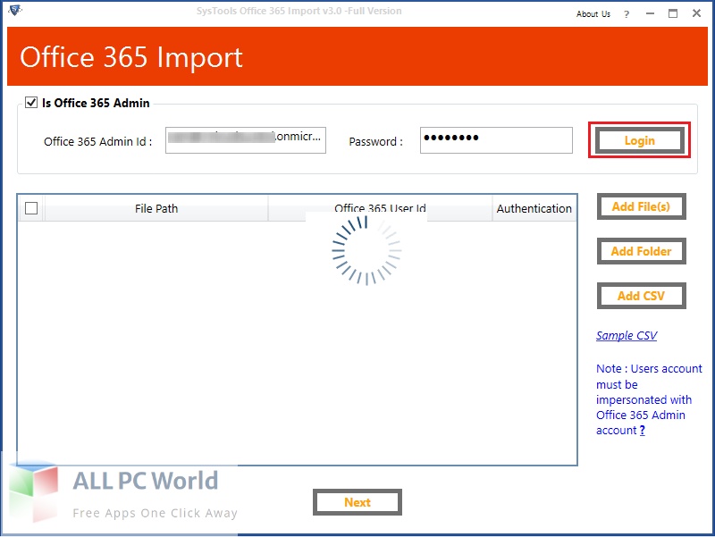 SysTools Office 365 Import 3 Free Download