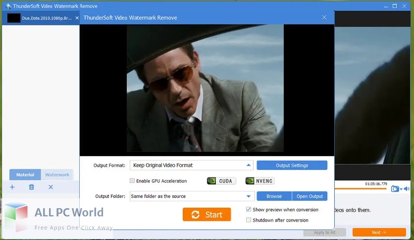 ThunderSoft Video Watermark Remove 8 Free Download