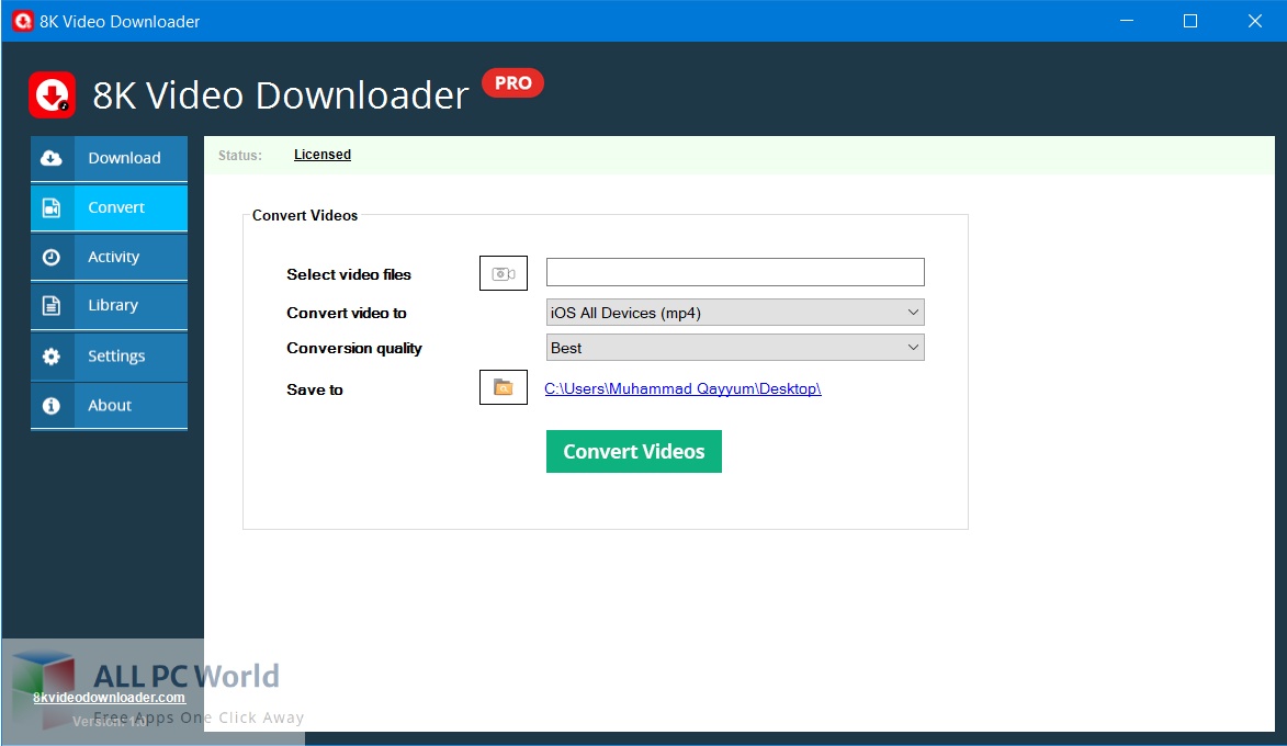 8K Video Downloader Pro Free Setup Download