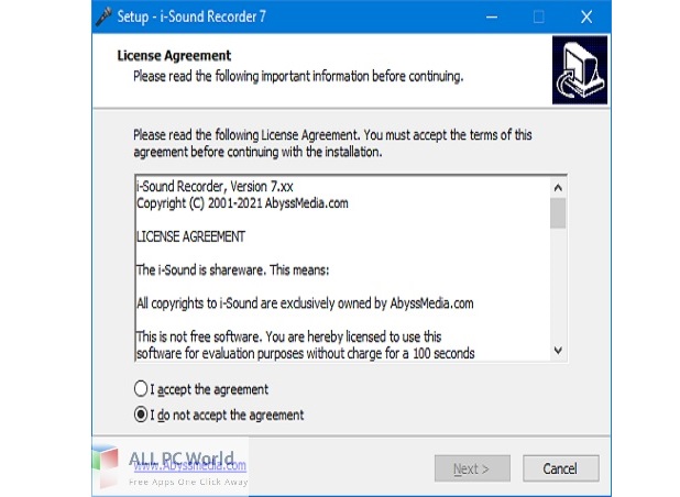 Abyssmedia i-Sound Recorder 7 Free Download