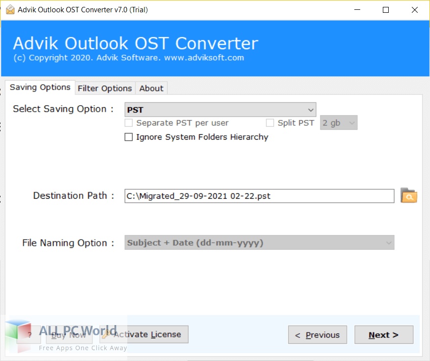 Advik Outlook OST Converter 7 Download