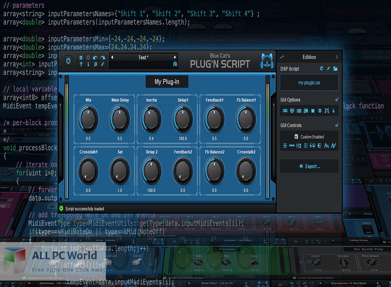 Blue Cat Audio PlugNScript 3 Free Download
