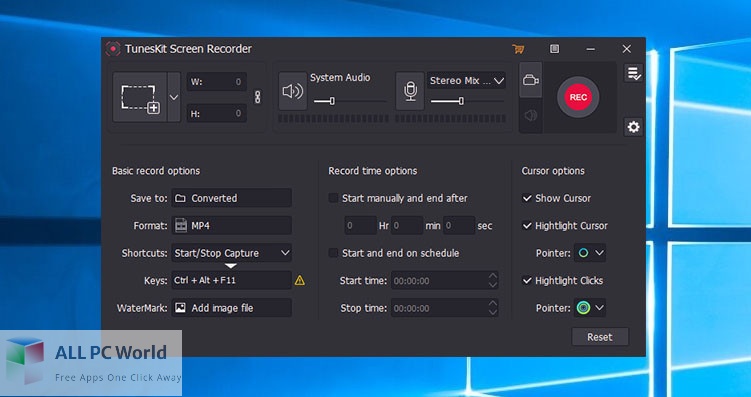 TunesKit Screen Recorder 2 Setup Download