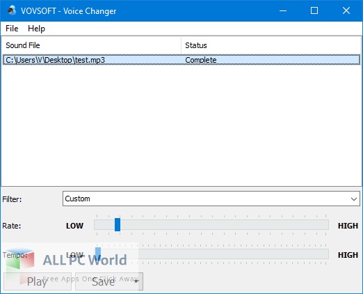 VovSoft Voice Changer Free Setup Download