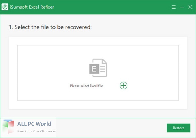 iSumsoft Excel Refixer 3 Free Download
