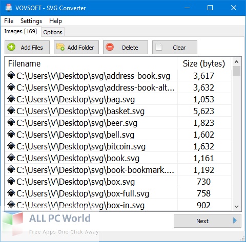 VovSoft SVG Converter Free Download