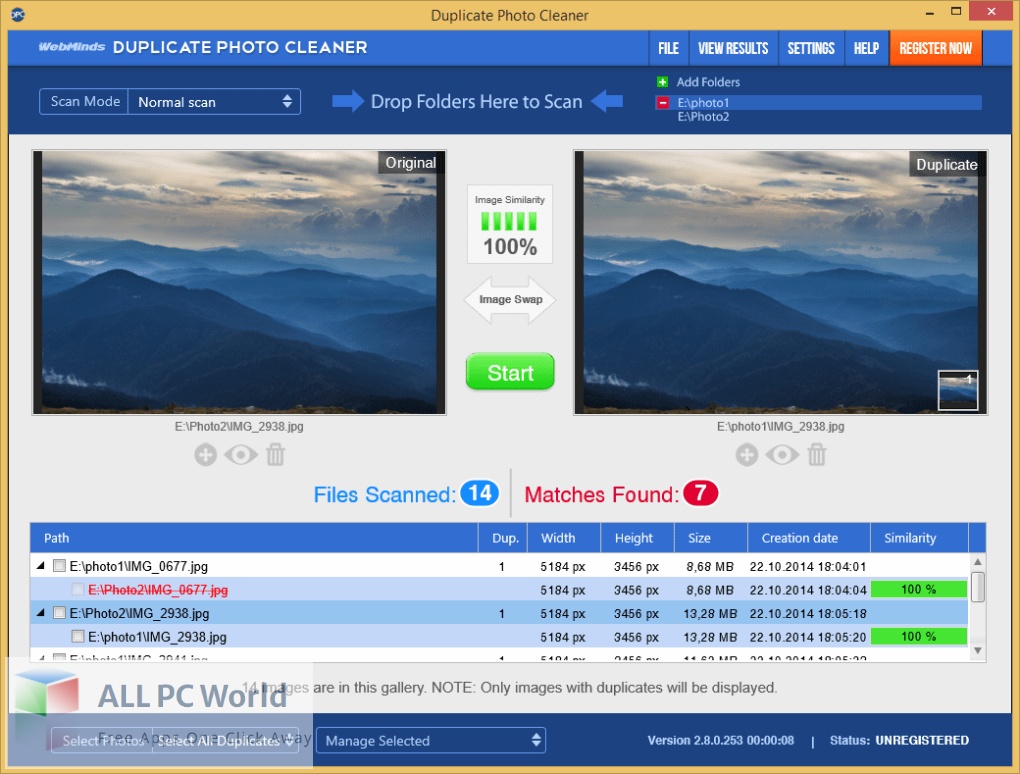 Duplicate Photo Cleaner 7 Free Download