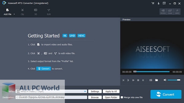 Aiseesoft MTS Converter 9 Free Download