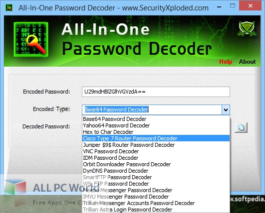 All In One Password Decoder 8 Download