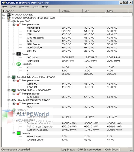 HWMonitor Pro 1.52 download the new version