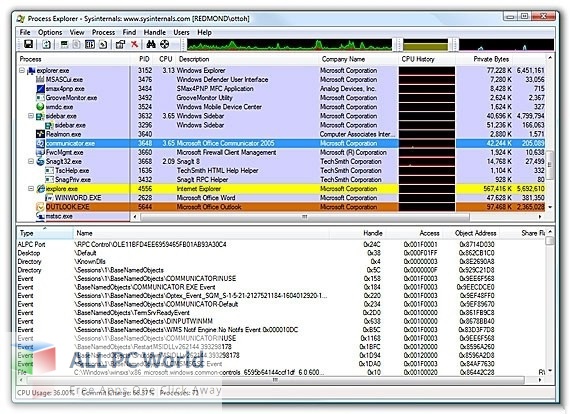 Process Explorer 17 Free Download