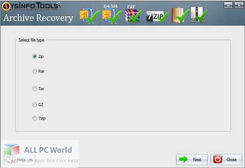 SysInfoTools Archive Recovery 22 Free Download
