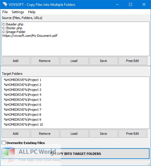 VovSoft Copy Files Into Multiple Folders 5 Download