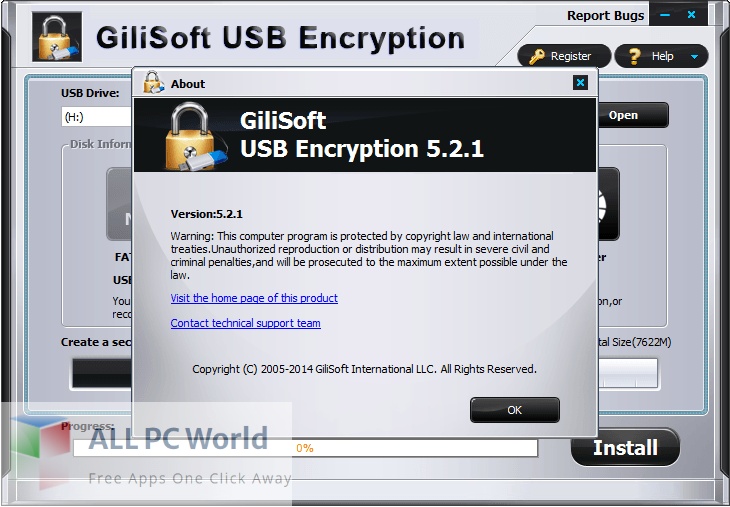 GiliSoft USB Stick Encryption 12 Download
