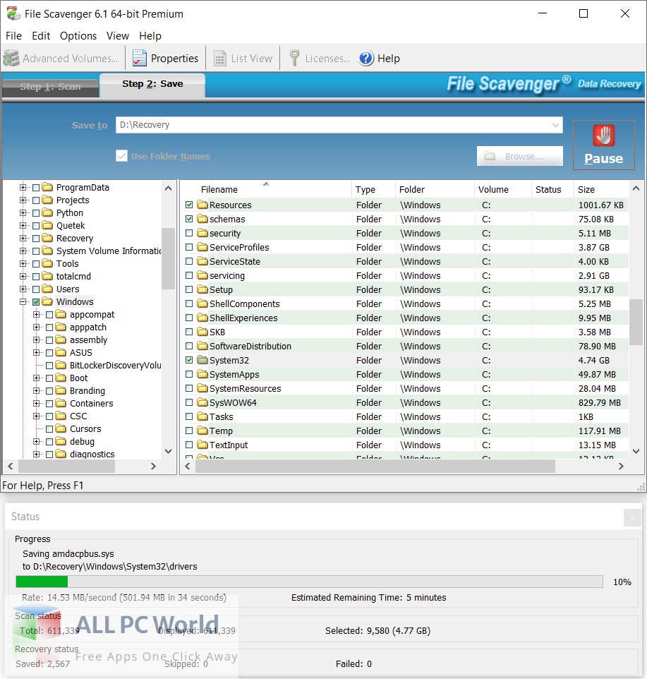 QueTek File Scavenger Premium 6 Free Download