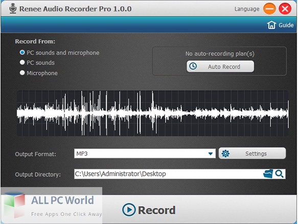 Renee Audio Recorder Pro 2022 Free Download