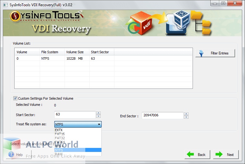 SysInfoTools VDI Recovery 22 Free Setup Download