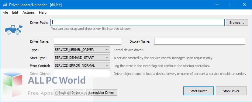 Driver Loader Unloader Free Download