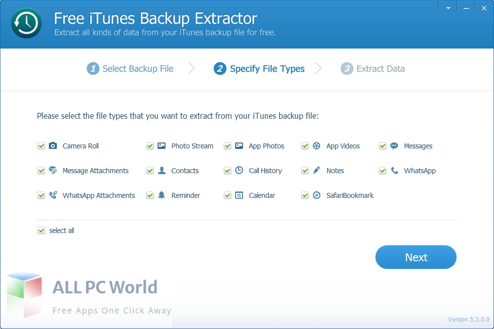ThunderShare iTunes Backup Extractor 6 Free Download