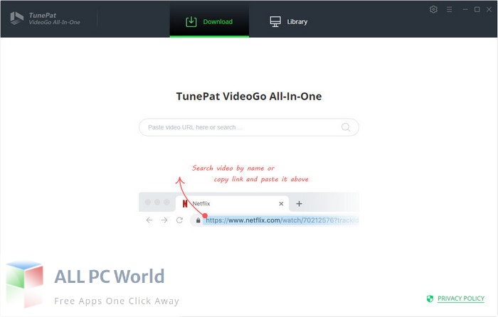 TunePat VideoGo All-In-One Free Download