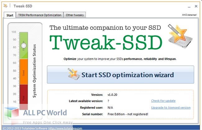 Tweak-SSD 2 Free Download
