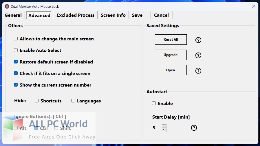 Dual Monitor Auto Mouse Lock Setup Download