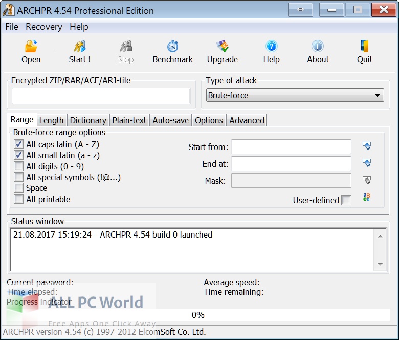 ElcomSoft Advanced Archive Password Recovery Enterprise 4 Free Download